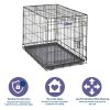 Single Door iCrate Metal Dog Crate, 30"